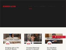 Tablet Screenshot of churchinaction.com