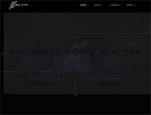 Tablet Screenshot of churchinaction.org